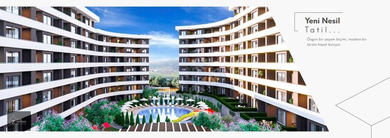 Z YATIRIM'DAN HAVUZLU SİTEDE EN GÜZEL KONUMDAKİ SATILIK DAİRE